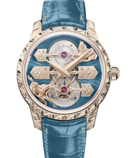 Girard-Perregaux La Esmeralda Tourbillon “A Secret” Eternity Edition Replica Watch 99274-52-3131-5CC