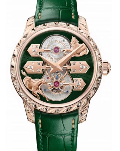 Girard-Perregaux La Esmeralda Tourbillon “A Secret” Eternity Edition Replica Watch 99274-52-3162-5CC