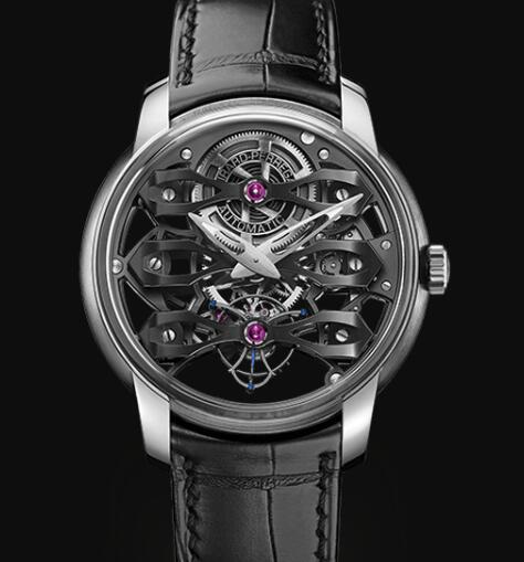 Girard Perregaux NEO-TOURBILLON WITH THREE BRIDGES SKELETON Replica Watch 99295-21-000-BA6A