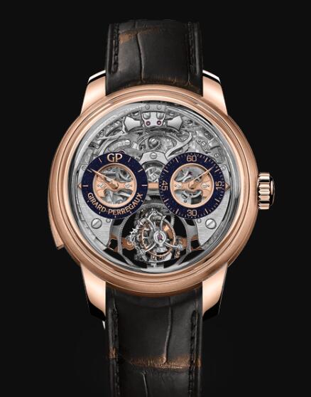 Girard Perregaux Bridges MINUTE REPEATER TRI-AXIAL TOURBILLON EARTH TO SKY EDITION Replica Watch 99830-52-001-BA6A