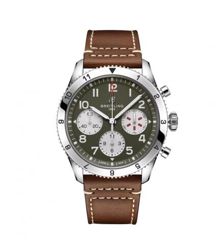 Breitling Classic AVI Chronograph Curtiss Warhawk Replica Watch A233802A1L1X1