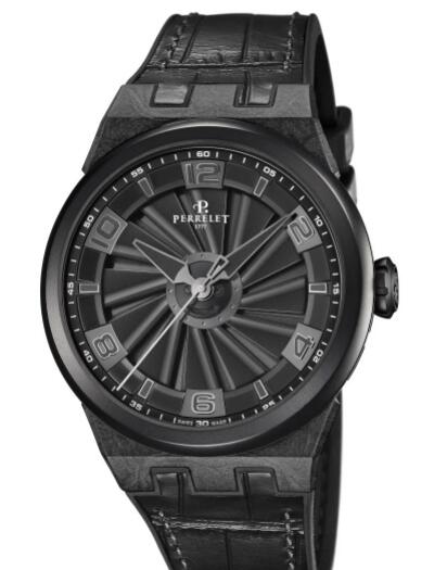 Perrelet Turbine Carbon Black Edition Replica Watch A4065/1