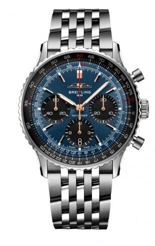 Breitling Navitimer B01 Chronograph 41 Singapore Airlines AB01392A1C1A1 Replica Watch