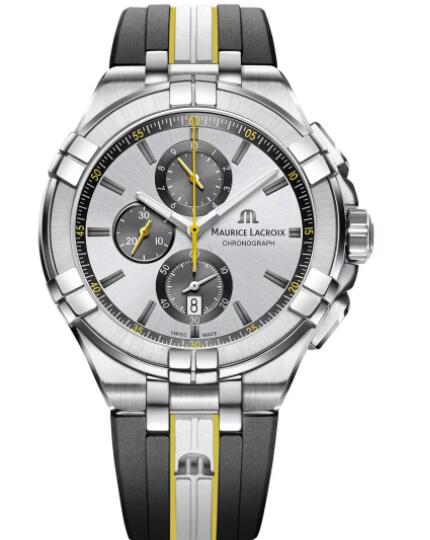 Maurice Lacroix Aikon Quartz Chronograph Special Edition KOTC Titanium Replica Watch AI1018-TT030-130-K