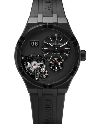 Maurice Lacroix Aikon Master Grand Date Black Replica Watch AI6118-DLB0B-330-2