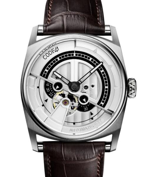 Code41 Anomaly-01 Steel, Silver Dial Replica Watch AN01-IN-SIL