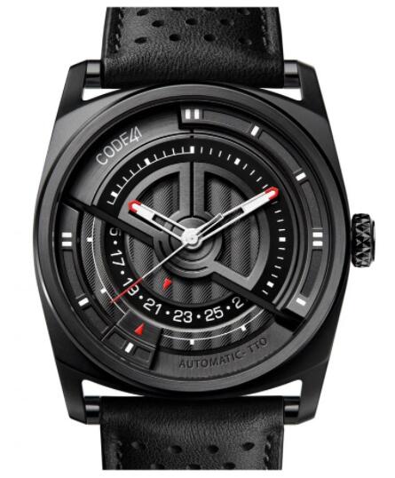 Code41 Anomaly Evolution Black PVD Replica Watch AN03-38-BK-BK-RD