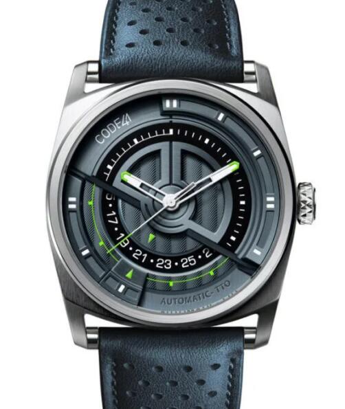 Code41 Anomaly Evolution Blue & Green Replica Watch AN03-38-IN-BG-GN