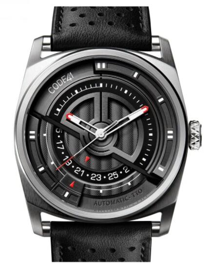Code41 Anomaly Evolution Steel Black Dial Replica Watch AN03-41,5-IN-BK-RD