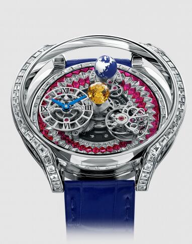 Jacob and Co Astronomia Tourbillon Solar 3D Ruby & Diamonds Replica Watch AS900.64.AA.UB.A