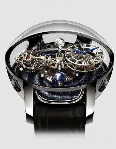 Replica Jacob Co Astronomia Tourbillon Galaxy Dial Watch AT100.30.AC.UE.A