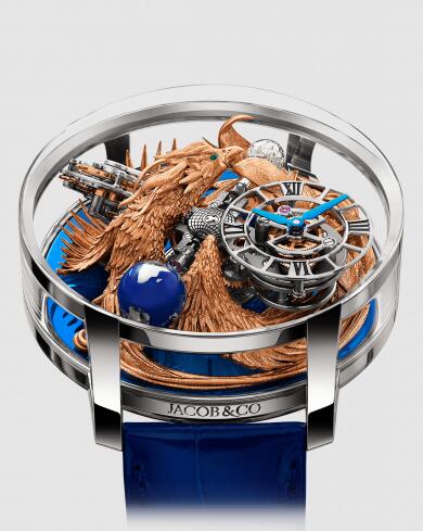 Jacob and Co Astronomia Replica Watch Astronomia Tourbillion Phoenix Rose Gold AT112.30.AA.UA.A