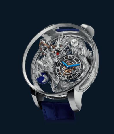 Jacob and Co Astronomia Replica Watch Astronomia Tourbillon Art Clarity Dragon AT120.60.DR.UA.C