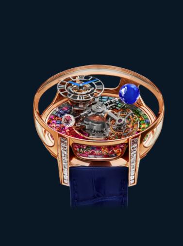 Jacob and Co Astronomia Replica Watch ASTRONOMIA TOURBILLON BAGUETTE ARLEQUINO AT800.40.BD.UG.B