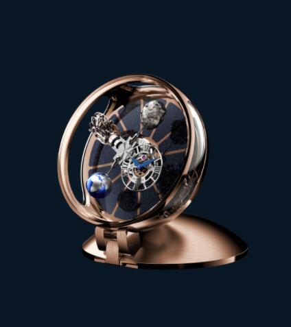 Jacob and Co Astronomia Replica Watch ASTRONOMIA TABLE CLOCK ROSE GOLD AT900.16.AV.MT.A