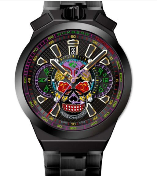 Bomberg BOLT-68 Neo Calaveras Replica Watch BF44CHAPBA.04-2.12