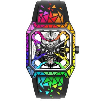 Replica Bell and Ross BR 03 Cyber Rainbow Watch BR03-CYOW-TC/SRB