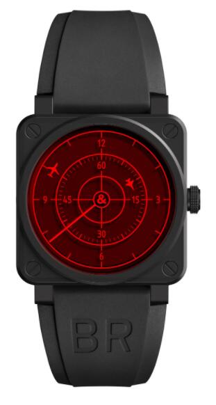 Bell and Ross BR 03-92 RED RADAR CERAMIC Replica Watch BR0392-RRDR-CE/SRB