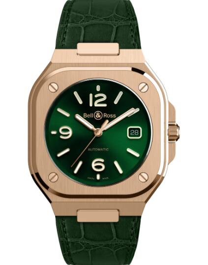 Bell & Ross BR 05 Green Gold Replica Watch BR05A-GN-PG/SCR