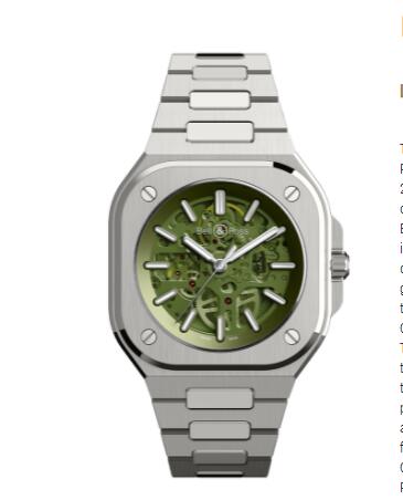 Bell and Ross BR 05 Skeleton Green Replica Watch BR05A-GN-SKST/SST