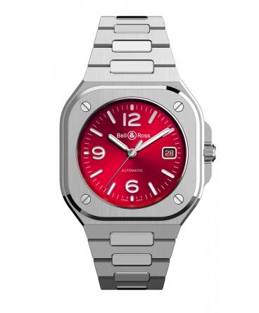 Bell & Ross BR 05 Red Steel Replica Watch BR05A-R-ST/SST