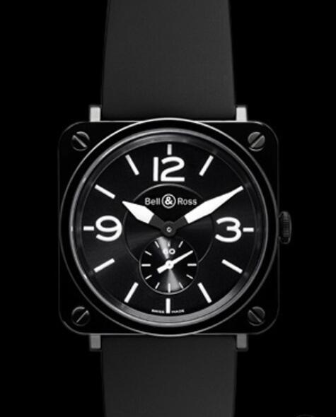 Bell & Ross Replica Watch BR S Black Ceramic Aviation BRS-BL-CERAMIC/SRB CÃramique Noire