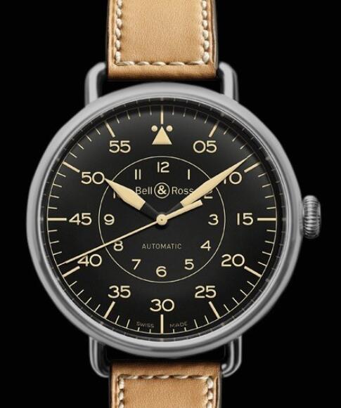 Bell & Ross VINTAGE Replica Watch WW1-92 Heritage BRWW192-HER/SCA Steel - Grey PVD