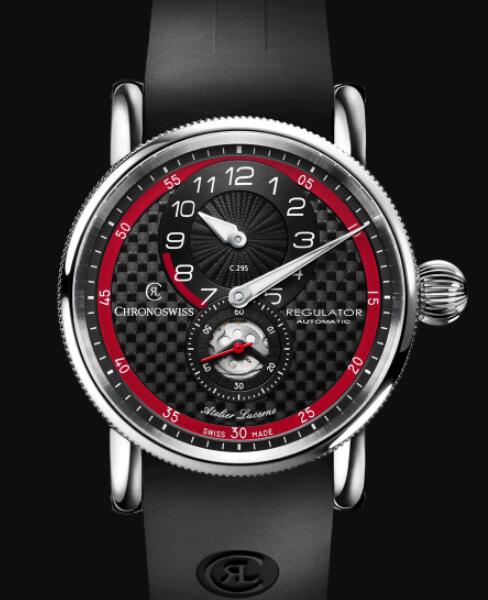 Chronoswiss REGULATOR CLASSIC CARBON RACER Replica Watch CH-8773-CARE