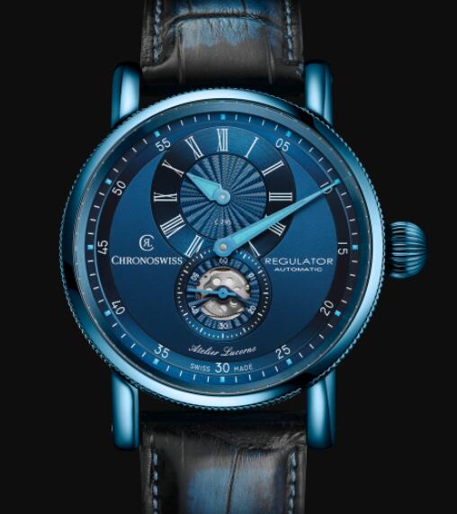 Chronoswiss REGULATOR CLASSIC BLUE STEEL Replica Watch CH-8776-BL