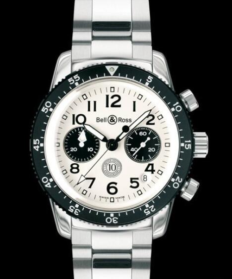 Replica Watch Bell & Ross Pilot 10th Anniversary Classic CLCH-SAP-10 Steel - Steel Bracelet