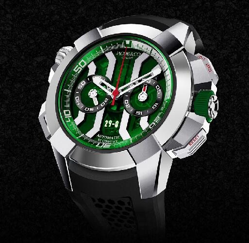 Replica Jacob & Co. Epic X Chrono Titanium Khabib Watch EC323.20.AB.AB.A