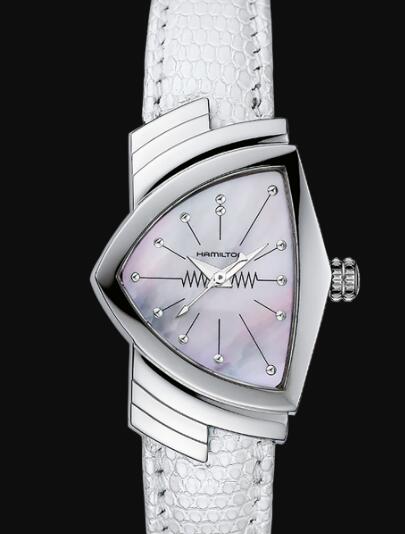Vintage Hamilton Ventura Quartz Watch Mother of pearl Dial Copy Watch H24211852