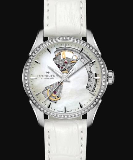Hamilton Jazzmaster Open Heart Lady Automatic Watch Replica H32205890