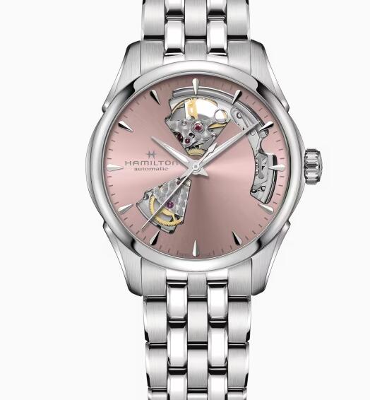 Hamilton Jazzmaster Open Heart Lady Auto Replica Watch H32215170