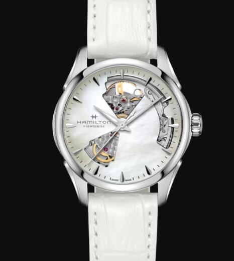 Hamilton Jazzmaster Open Heart Lady Automatic Watch Replica H32215890