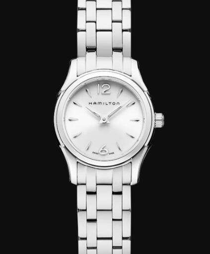 Hamilton Jazzmaster Quartz Watch Lady Silver Dial Replica Watch H32261115