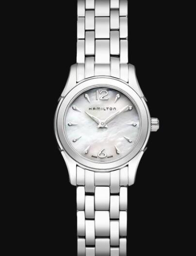Hamilton Jazzmaster Quartz Watch Lady Silver Dial Replica Watch H32261197