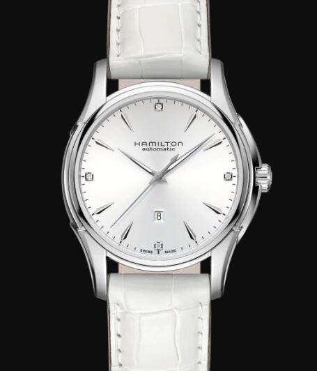 Hamilton Jazzmaster Automatic Watch Lady White Dial Replica Watch H32315811