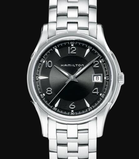 Hamilton Jazzmaster Quartz Watch Gent Black Dial Replica Watch Review H32411135