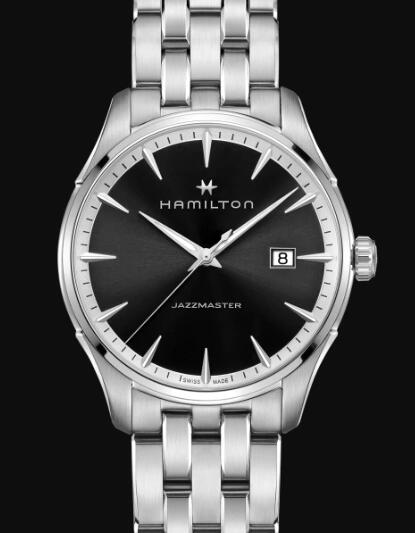 Hamilton Jazzmaster Quartz Watch Gent Black Dial Replica Watch Review H32451131