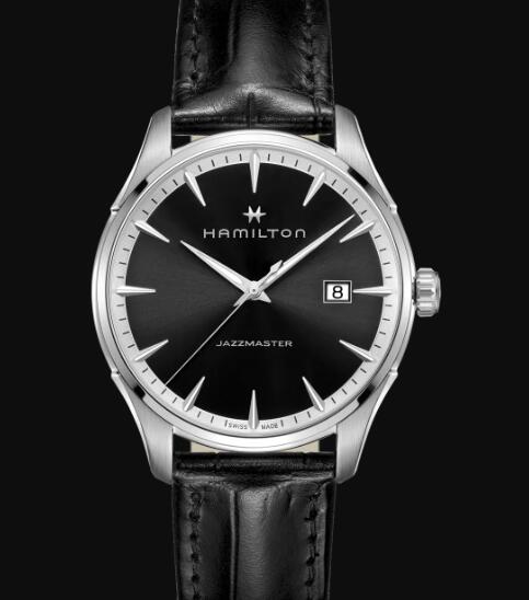 Hamilton Jazzmaster Quartz Watch Gent Black Dial Replica Watch Review H32451731