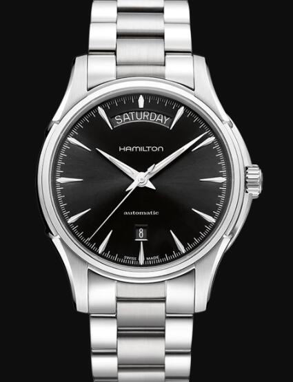 Hamilton Jazzmaster Automatic Watch Day Date Black Dial Replica Watch Review H32505131