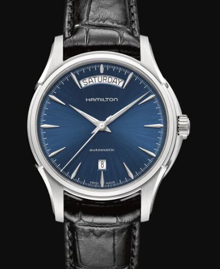 Hamilton Jazzmaster Automatic Watch Day Date Blue Dial Replica Watch Review H32505741