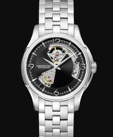 Hamilton Jazzmaster Automatic Replica Watch Review Open Heart Black Dial H32565135