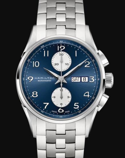 Hamilton Jazzmaster Chronometer Watch Maestro Blue Dial Replica Watch Review H32576141