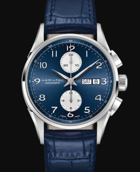 Hamilton Jazzmaster Chronometer Watch Maestro Blue Dial Replica Watch Review H32576641