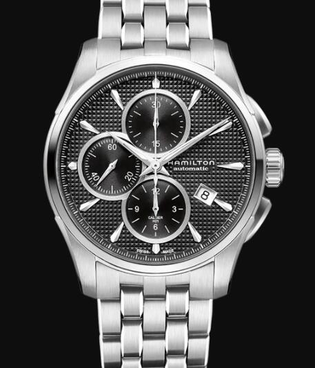 Hamilton Jazzmaster Chronometer Watch Auto Chrono Black Dial Replica Watch Review H32596131