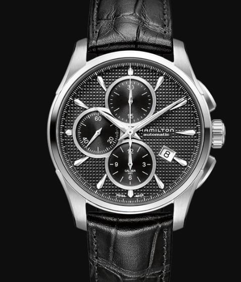 Hamilton Jazzmaster Chronometer Watch Auto Chrono Black Dial Replica Watch Review H32596731
