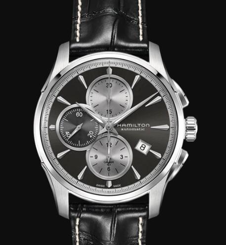 Hamilton Jazzmaster Chronometer Watch Auto Chrono Grey Dial Replica Watch Review H32596781