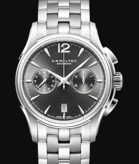 Hamilton Jazzmaster Chronometer Watch Auto Chrono Grey Dial Replica Watch Review H32606185